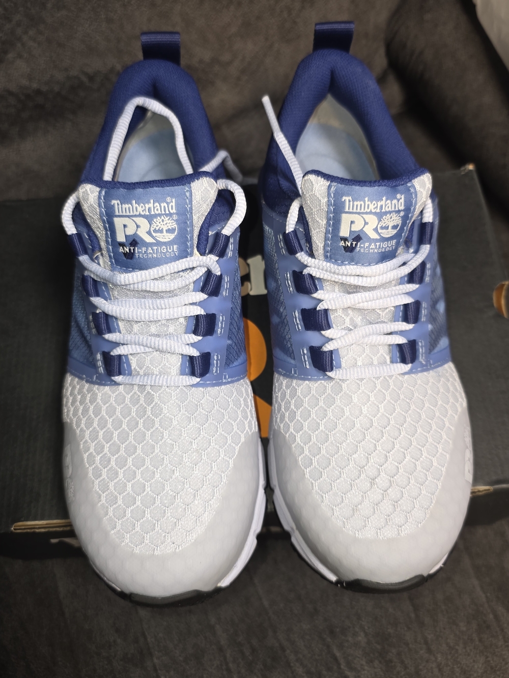 Timberland PRO RADIUS Men's Blue and White Sneakers